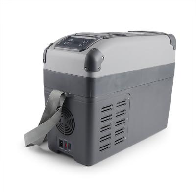 China ABS Portable Travel Car Refrigerator Car Freezer 12v DC Freezer for sale