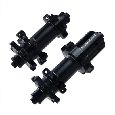 China HZ-CX5 Aluminum Alloy Bicycle 6 Bolt Lock 4 Ratchet Freebody 18 Hole G3 20 Inch Small Diameter Bicycle Hub for sale