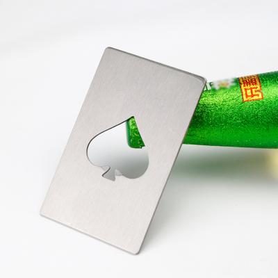 China hard & Luxurious High Transfer Effect Stainless Steel Bottle Opener Sublimation Silver Beer Bottle Openers With Double Sided Transferable for sale