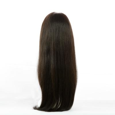 China TP Topper For Women Natural Color Remy Virgin Natural Brazilian Human Hair High Quality Raw Silk Straight Wig for sale