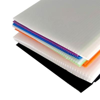 China Eco - Friendly PP Polypropylene Corflute Custom Plastic Corflute Sheets for sale