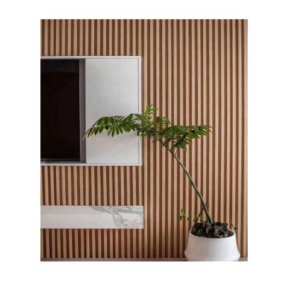 China Contemporary Insulated Wood WPC Fluted Wall Panel Interior for sale