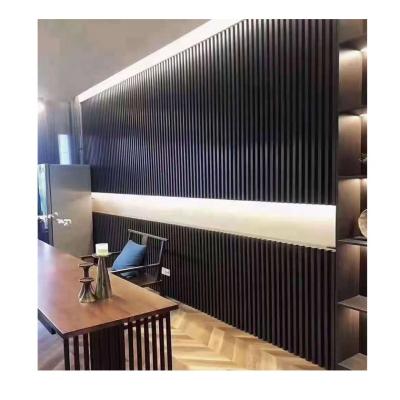 China Contemporary Wood Plastic Composite Wall Panel WPC Composite Walls for sale