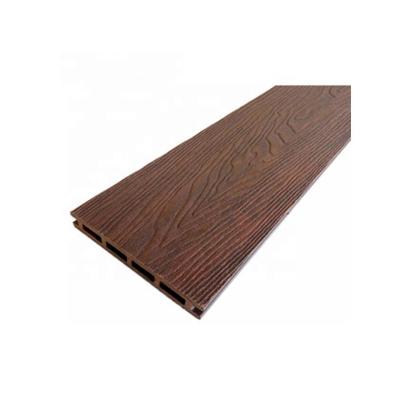 China China Manufacture High Quality Wood Grain Hollow WPC Flooring Wood Decking for sale