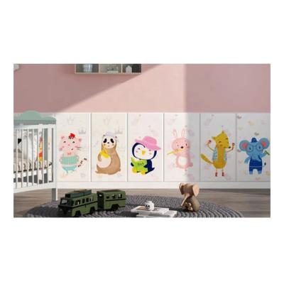 China Waterproof+ECO-Friendly+Moistureproof 3D Kids Room Decor Soundproof Sticker For Home Self Adhesive Wallpaper for sale