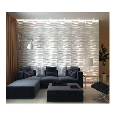 China Waterproof+ECO-Friendly Luxury Hotel Decor Panel 3D Wall Decoration Panel for sale