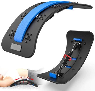 China Comfortable Custom Logo 4Pain Lower Back Massager Lumbar Stretcher Relief For Posture for sale