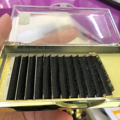 China Real Mink Eyelash Bonder Lightweight Individual Luxury Flat Lash Extensions 0.03 Eyelash Extensions Private Label for sale