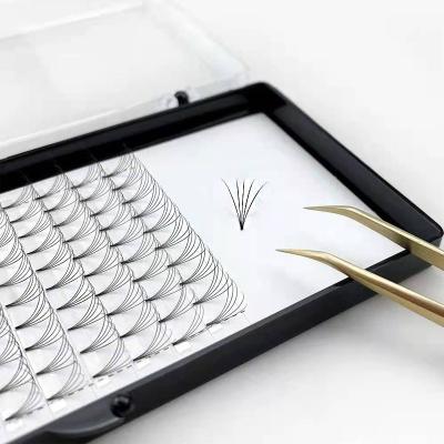 China Premade Volume Fan Lashes Natural Pre Easy Bulk Pointed Extension Base Mega Fans Long Puff Dark Lash Extensions for sale