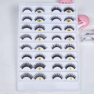 China Deeply 2021 New Arrivals 3d Eyelashes 18mm False Bulk 15mm Bulk False Eyelashes Wholesale Natural Eyelash Curler Book Box Box Lash Brush for sale