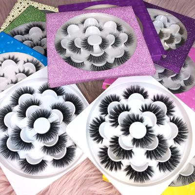 China 25mm Long Natural 3D Lashes Top Quality Mink Lashes Lashes Private Label Premium 25mm Lashes Dramatic Mink Long Lashes for sale