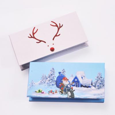 China Thick Eyelash Wholesaler Customized Eyelash Paper Christmas Wick Box Packaging Boxes For Wicks for sale