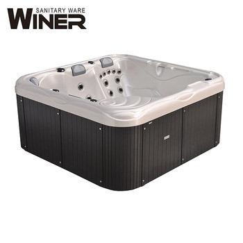 China Eco-Friendly Material Outdoor High Quality Whirlpool Material Outdoor Spa Bath Tub Spa Pool Winer Hot Tub for sale