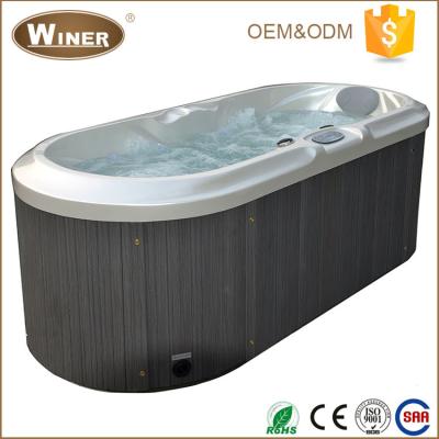 China Guangzhou Winer Musical 2 Person Leg Spa Indoor Outdoor Portable Bath Massage Acrylic Hot Tub for sale