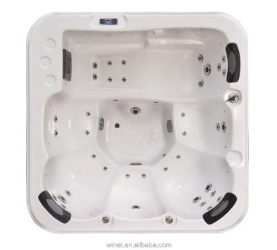 China WINER Free Promotion Outdoor Hot Tub and Aristech Acrylic Spa for Outdoor 5 Person Hot Tub for sale