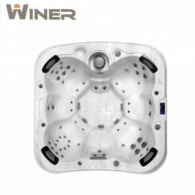 China Winer Freestanding Hot Tub Spa Products AMC-2300B Comfortable Outdoor Outdoor Hot Tub Spa for sale