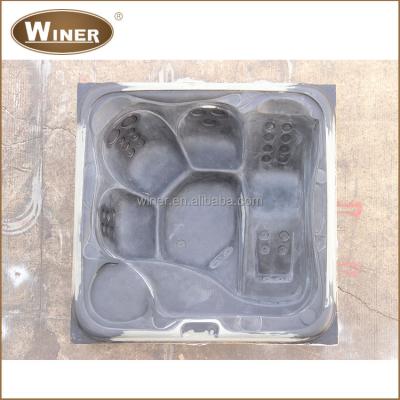 China Outdoor Hot Sale Acrylic Whirlpool Mold Freestanding Spa Hydrotherapy Hot Tub Mold for sale