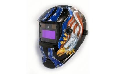 Cina Maschera regolabile della saldatura automatica con la pittura della bandiera di Amercian in vendita