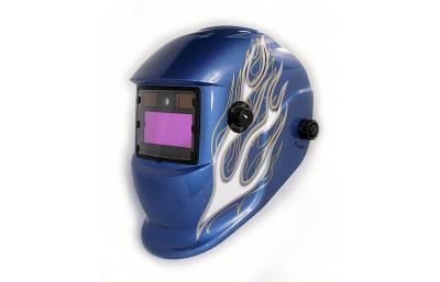 Cina Blu di plastica della maschera della saldatura di Miller della tonalità automatica, casco elettronico della saldatura in vendita