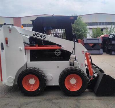 China JC45 Multifunktions-Skid-Steer-Lader zum Verkauf 700Kg Manuelle Steuerung zu verkaufen