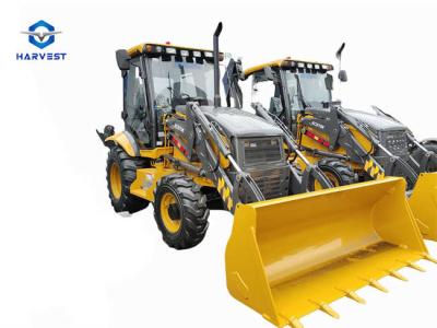 China 2.5 Ton Backhoe Loader Machine XC870K With Middle Swing Outrigger for sale