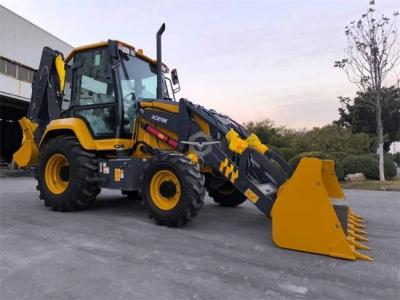 China 4x4 Backhoe Loader XC870K With Weichai Engine 1m3 Loading Bucket for sale