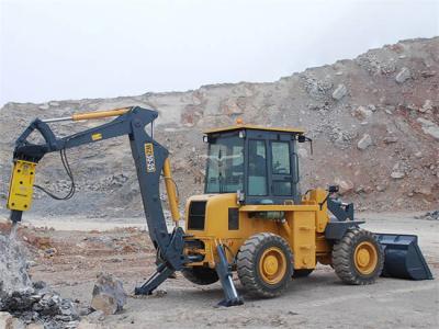 China WZ30-25 Articulated Backhoe Loader With Shantui Gearbox Torque Converter for sale