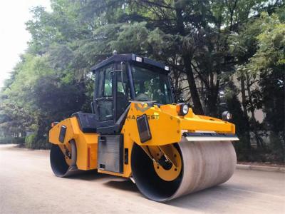 China 8 Ton Full Hydraulic Two Wheels Drive And Vibration Road Roller for sale