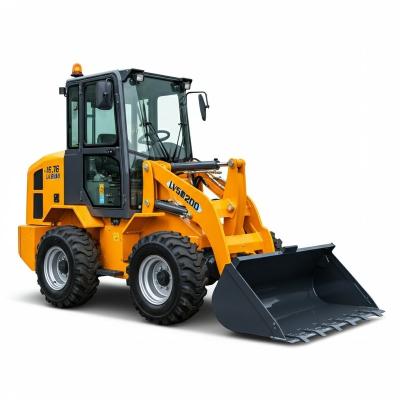 China China  1,6 Ton Hydraulic Small Wheel Loader Lw160fv com a cubeta 0.9m3 à venda