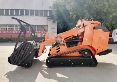 China 350 kg Mini-Ski-Steer-Ladegerät LY850 Kubota-Motor mit Mulcher zu verkaufen