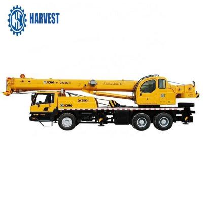 China Lifting Height 42m  QY25K-II 25 Ton 4 Section Boom Truck Crane for sale