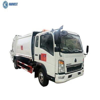 China Zweck-LKW Sinotruk HOWO 4x2 6m3 spezieller Müllabfuhr-5T zu verkaufen