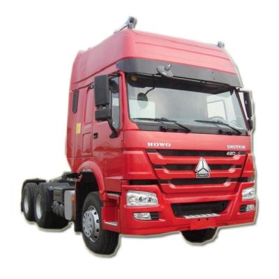 中国 車両総量9180kg 420hpの高い屋根のSinotruk Howo 6x4のトラクターの頭部 販売のため