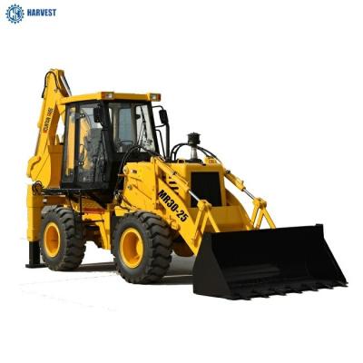 Κίνα Βαθμός σκάβωσης κουβάς 52mm MR30-25 Backhoe Loader Machine με H Outrigger προς πώληση