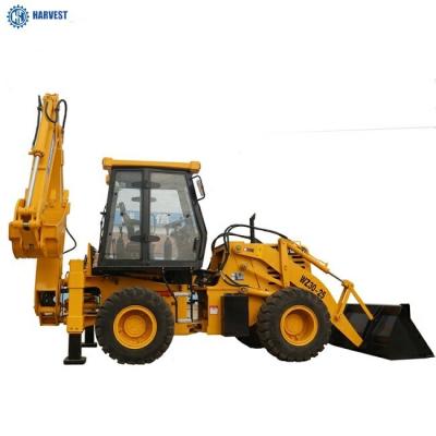 China Eimer-Löffelbagger-Rad-Lader SAM388 4WD 102HP 75kW Maschinen-0.3m3 zu verkaufen