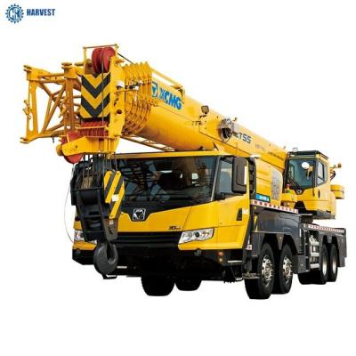 China Lifting Height 60.3m  XCT55L5 55 Ton 44.5m Boom Truck Crane for sale