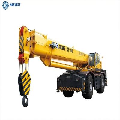 China  RT100 Max Speed 33km/H 100ton Rough Terrain Boom Truck Crane for sale