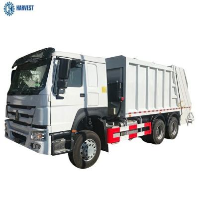 中国 容量20cbm SINOTRUK HOWO 6x4 336hpの屑コンパクターのトラック 販売のため