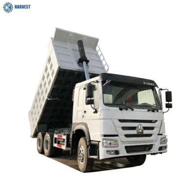 China camión volquete de la mano 6x4 segundo de 371hp Sinotruk Howo 2014 con el nuevo cubo en venta