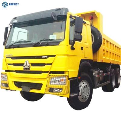 China rechter Antrieb Howo 371hp 2014 der Energie-276kw entleeren an zweiter Stelle Hand-LKW zu verkaufen