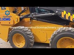 61.3kw XCMG Skid Steer Loader XC760K With Hammer& 0.6m3 Standard Bucket