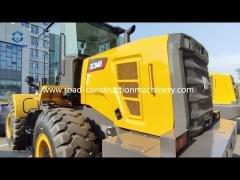 XCMG 4 Ton Front Wheel Loader XC948 129kw With 2.4cbm Rock Bucket