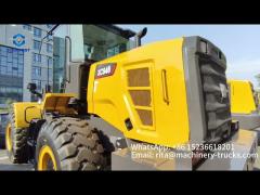 XCMG 4 Ton Front Wheel Loader XC948 129kw With 2.4cbm Rock Bucket