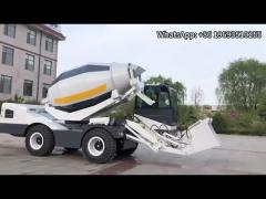 China Self Loading Mixer 4m3 HK4.0 With Electronic Weighing System For Sale