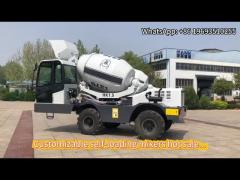 Great Mobility Self Loading Mixer 1.5m3 HK1.5 With Hydraulic Water Pump