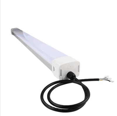 China Special Design For IP65 Waterproof Linkable Straight Linear Light Multiple Link 4ft LED Batten Ceiling Lamp Vapor Tight for sale