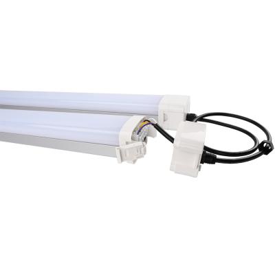 China Warehouse Garage Light IP65 4ft Emergency 60W LED Spray Tight Car Parking Waterproof Led Light ip65 LED Triproof Light for sale