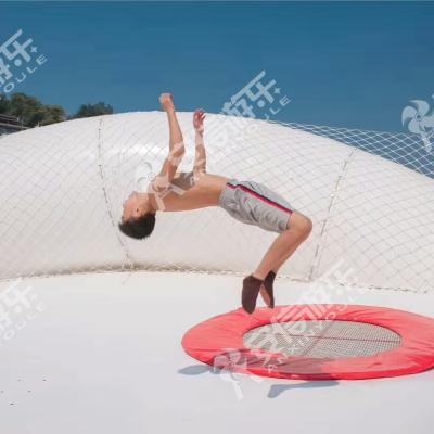 China Water Amusement Bridge HAILBS-03-002 Inflatable Trampoline Bridge for sale