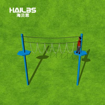 China AX-FA-018 Parts Steel And Wood Treetop Rope Forest Adventure Course Equipment for sale