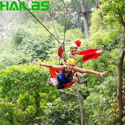 China The Best Sport Jungle Zip Line Flying Hanuman Tour /TAMC Zip Adventure Line for sale